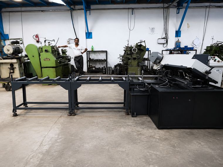 Production line at BK Engineering Works